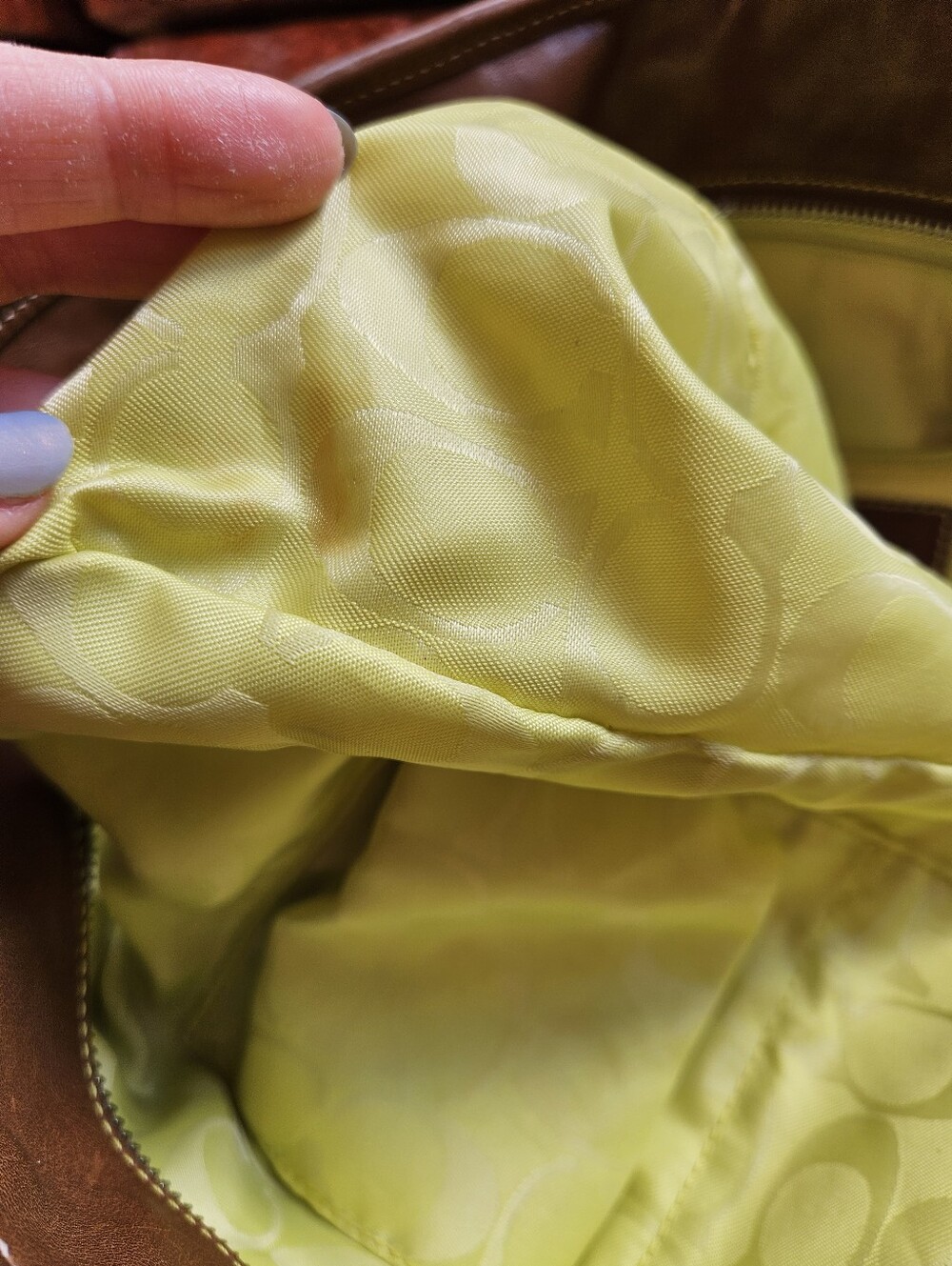 2004 Vintage Coach Hamptons Gallery Tote - Picture 7 of 15